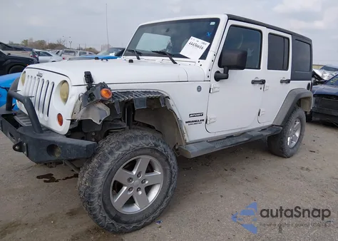 2012 Jeep Wrangler Unlimited Sport from USA, damaged, VIN 1C4HJWDGXCL221666